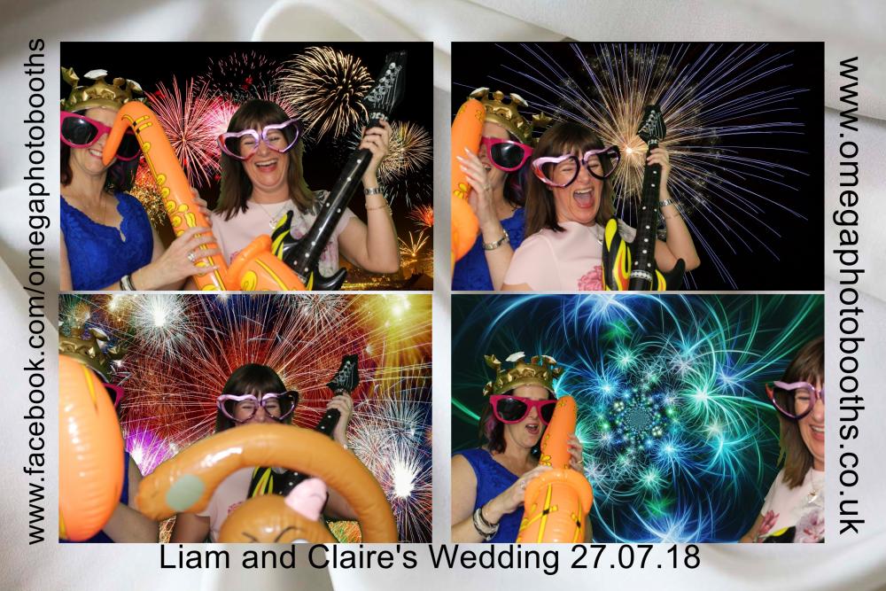 Liam & Claire's Wedding | View more photos from the event at gallery.omegaphotobooths.co.uk/u/Omega-Photobooths/Liam-Claires-Wedding